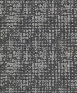 Celeste Silver Circle Grid Wallpaper by A-Street Prints