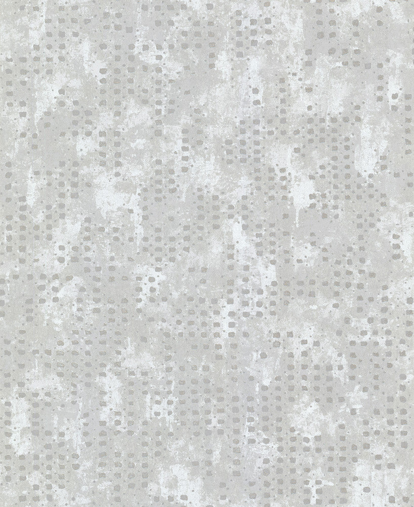 Felsic Silver Studded Wallpaper by A-Street Prints Grey Resource Covers about 57.5 square feet 20.9-in by 33-ft long roll Unpasted 12.5 - Fabric Carolina -