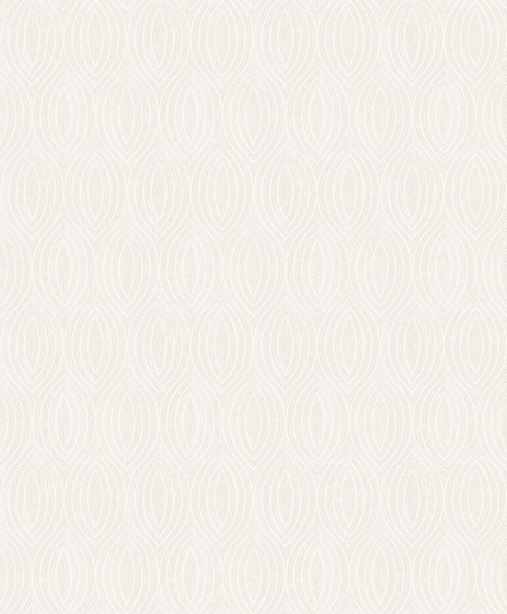 Rino Dove Ogee Wallpaper by A-Street Prints Grey Resource Covers about 57.5 square feet 20.9-in by 33-ft long roll Unpasted 25.2 - Fabric Carolina -