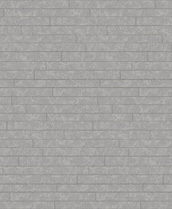 Namari Sterling Distressed Tile Wallpaper by A-Street Prints