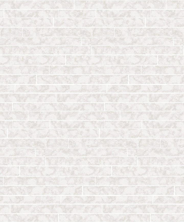 Namari Silver Distressed Tile Wallpaper by A-Street Prints Grey Resource Covers about 57.5 square feet 20.9-in by 33-ft long roll Unpasted 25.2 - Fabric Carolina -