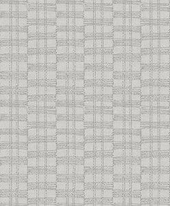 Zorya Silver Embellished Stripe Wallpaper by A-Street Prints