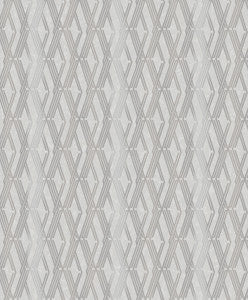 Ushas Taupe Diamond Wallpaper by A-Street Prints
