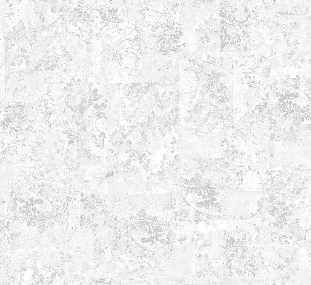 Eisen Dove Abstract Botanical Wallpaper by A-Street Prints Grey Resource Covers about 75.9 square feet 27.6-in by 33-ft long roll Unpasted 12.5 - Fabric Carolina -