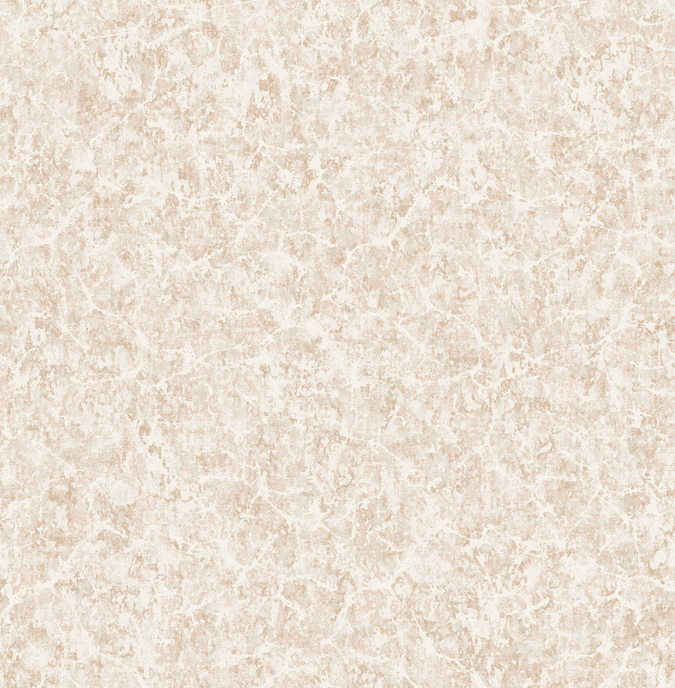 Hepworth Rose Gold Texture Wallpaper by Advantage Splash Covers about 56.4 square feet 20.5-in by 33-ft long roll Unpasted 20.9 - Fabric Carolina -