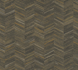 Tatlin Brown Chevron Wallpaper by Advantage