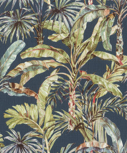 Calle Blue Tropical Wallpaper by Advantage