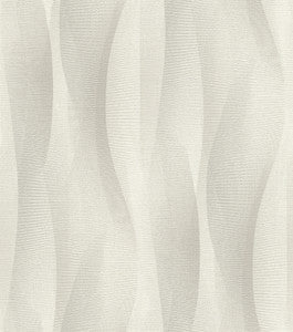 Currin Light Grey Wave Wallpaper by Advantage