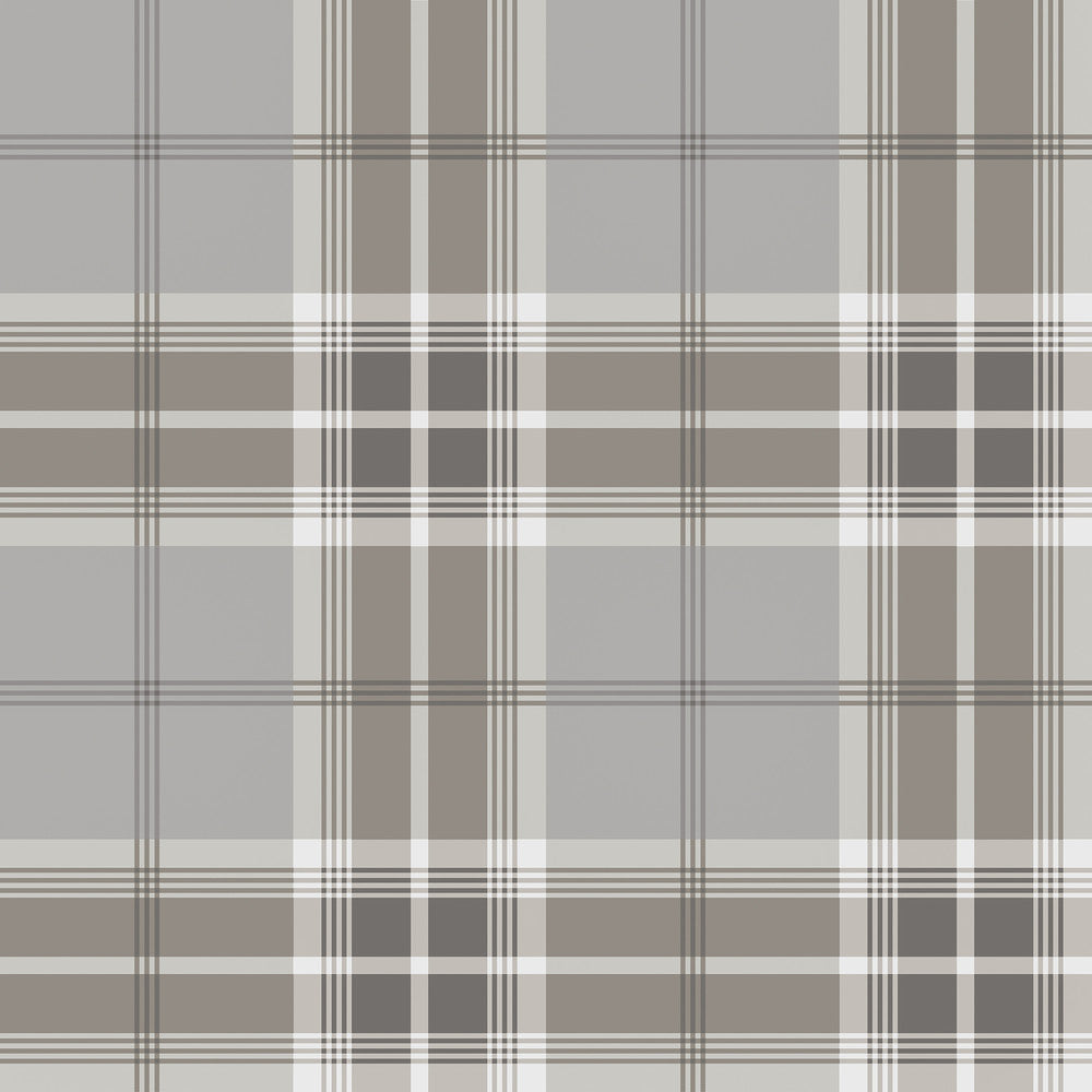Sala Neutral Plaid Wallpaper by Advantage Splash Covers about 57.5 square feet 20.9-in by 33-ft long roll Unpasted 20.9 - Fabric Carolina -