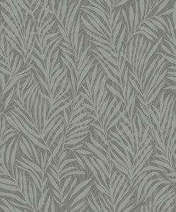 Holzer Dark Green Fern Wallpaper by Advantage