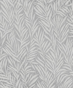 Holzer Grey Fern Wallpaper by Advantage