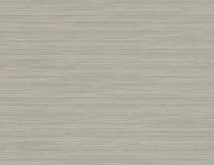Bondi Grey Grasscloth Texture Wallpaper by Warner Warner XI Naturals & Grasscloths Covers about 60.8 square feet 27-in by 27-ft long roll Unpasted 0 - Fabric Carolina -