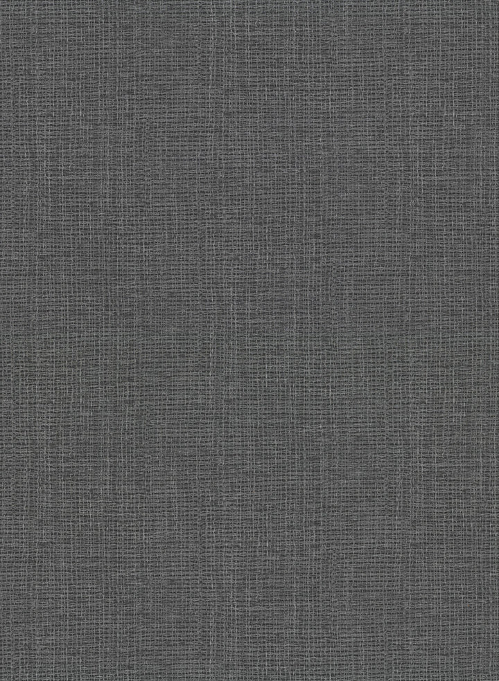 Claremont Black Faux Grasscloth Wallpaper by Warner Warner XI Naturals & Grasscloths Covers about 60.8 square feet 27-in by 27-ft long roll Unpasted 0 - Fabric Carolina -