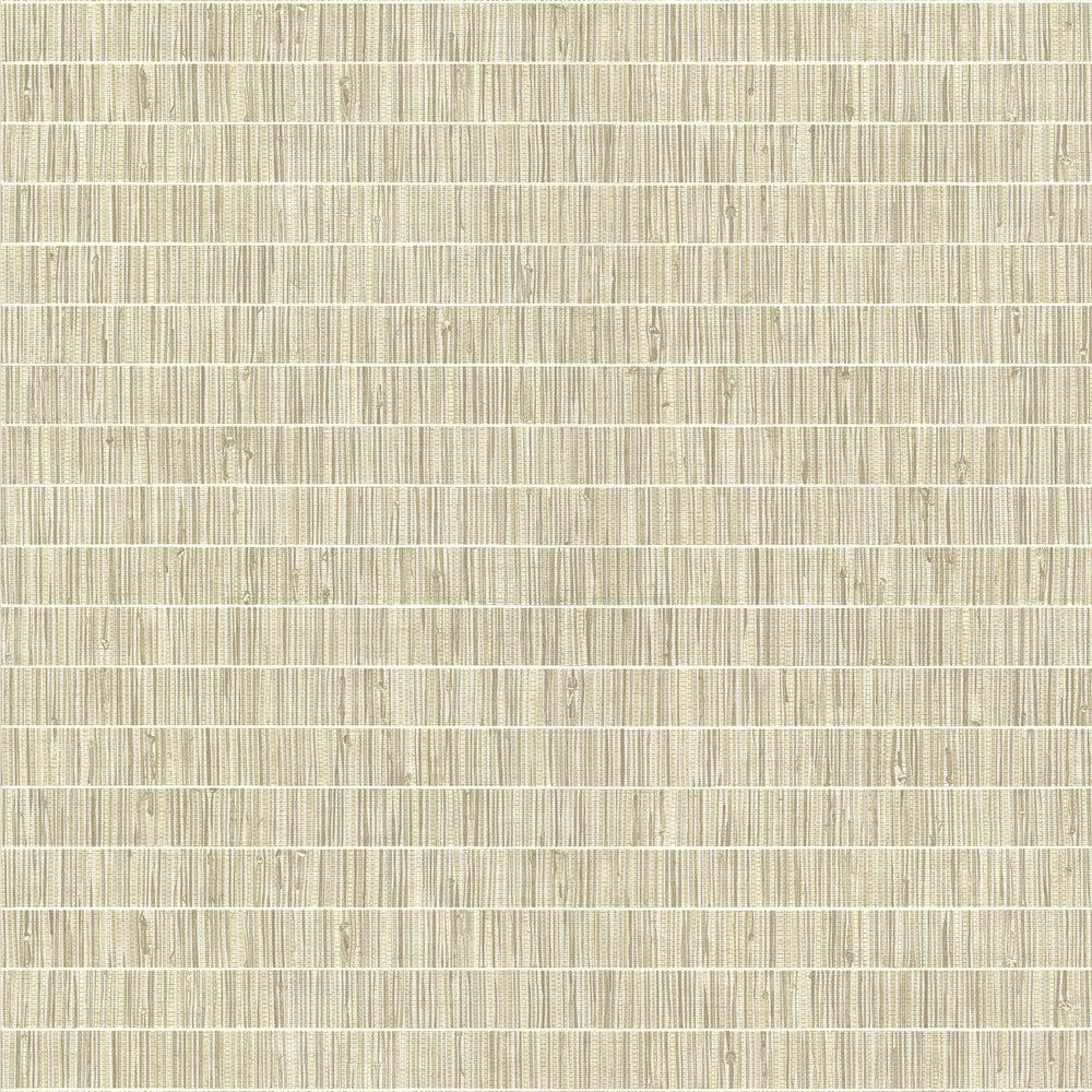 Luz Taupe Faux Grasscloth Wallpaper by Warner Warner XI Naturals & Grasscloths Covers about 60.8 square feet 27-in by 27-ft long roll Unpasted 0 - Fabric Carolina -