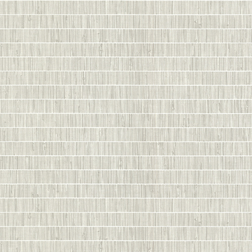 Luz Grey Faux Grasscloth Wallpaper by Warner Warner XI Naturals & Grasscloths Covers about 60.8 square feet 27-in by 27-ft long roll Unpasted 0 - Fabric Carolina -