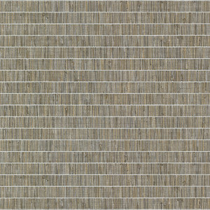 Luz Brown Faux Grasscloth Wallpaper by Warner