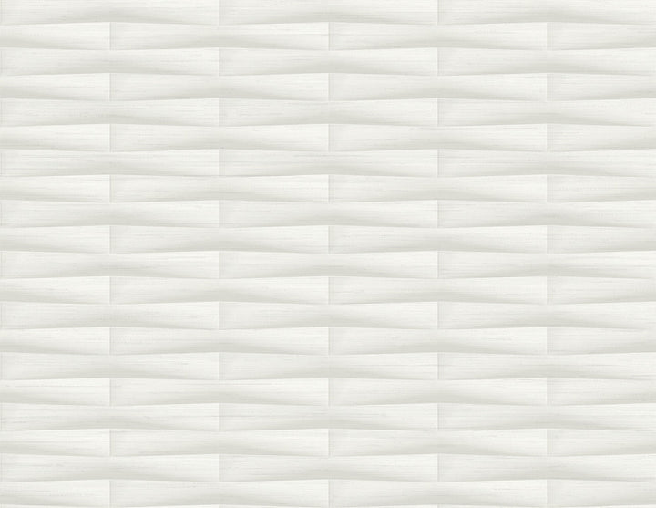 Gator White Geometric Stripe Wallpaper by A-Street Prints Inlay Covers about 60.8 square feet 27-in by 27-ft long roll Unpasted 10.4 - Fabric Carolina -