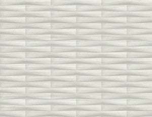 Gator Light Grey Geometric Stripe Wallpaper by A-Street Prints