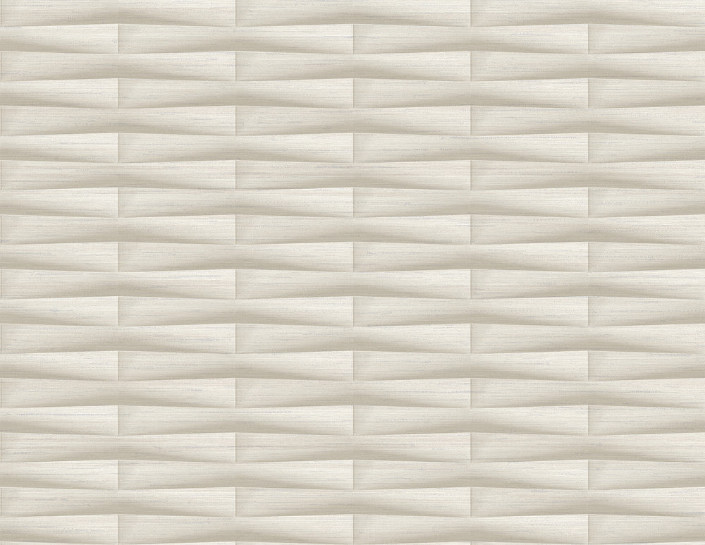 Gator Beige Geometric Stripe Wallpaper by A-Street Prints Inlay Covers about 60.8 square feet 27-in by 27-ft long roll Unpasted 10.4 - Fabric Carolina -