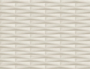 Gator Beige Geometric Stripe Wallpaper by A-Street Prints