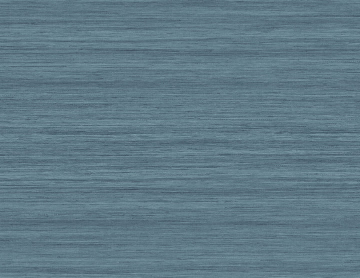 Shantung Blue Silk Wallpaper by A-Street Prints Inlay Covers about 60.8 square feet 27-in by 27-ft long roll Unpasted 20.9 - Fabric Carolina -