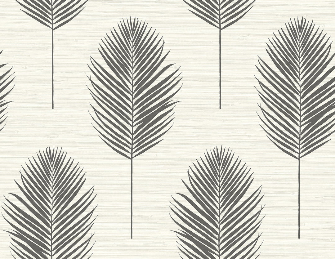 Bali Black Fern Wallpaper by A-Street Prints Designer