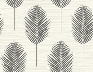 Bali Black Fern Wallpaper by A-Street Prints