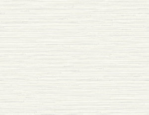 Rushmore White Faux Grasscloth Wallpaper by A-Street Prints
