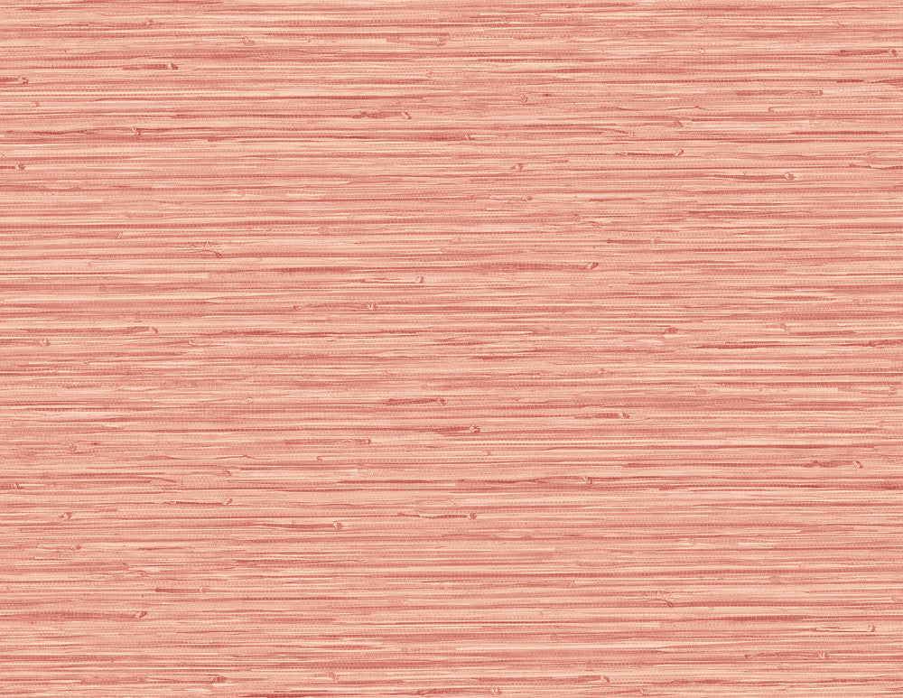 Rushmore Coral Faux Grasscloth Wallpaper by A-Street Prints Inlay Covers about 60.8 square feet 27-in by 27-ft long roll Unpasted 20.9 - Fabric Carolina -