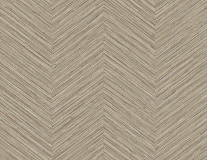 Apex Light Brown Weave Wallpaper by A-Street Prints