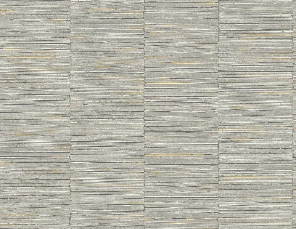 Jenga Grey Striped Column Wallpaper by A-Street Prints Inlay Covers about 60.8 square feet 27-in by 27-ft long roll Unpasted 20.9 - Fabric Carolina -