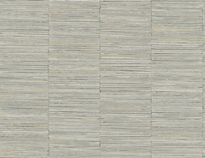 Jenga Grey Striped Column Wallpaper by A-Street Prints Inlay Covers about 60.8 square feet 27-in by 27-ft long roll Unpasted 20.9 - Fabric Carolina -