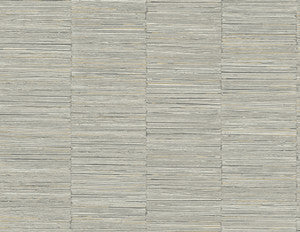 Jenga Grey Striped Column Wallpaper by A-Street Prints