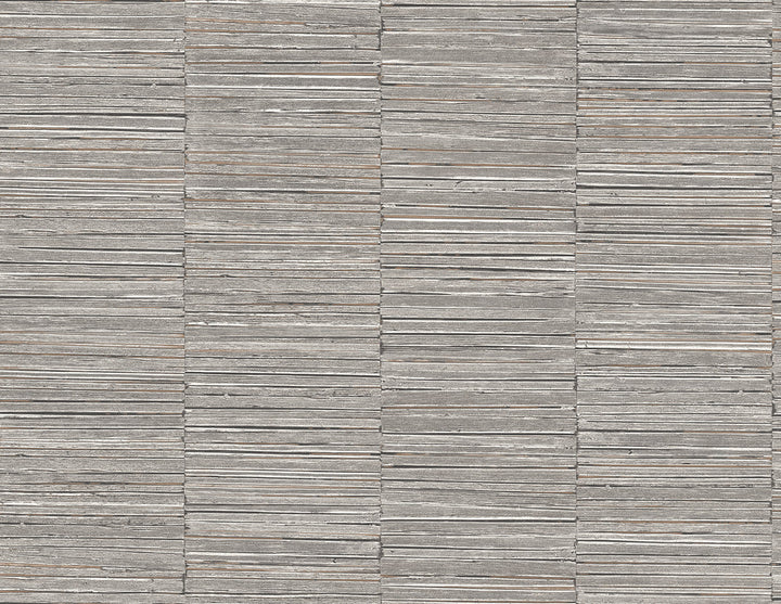 Jenga Charcoal Striped Column Wallpaper by A-Street Prints Inlay Covers about 60.8 square feet 27-in by 27-ft long roll Unpasted 20.9 - Fabric Carolina -