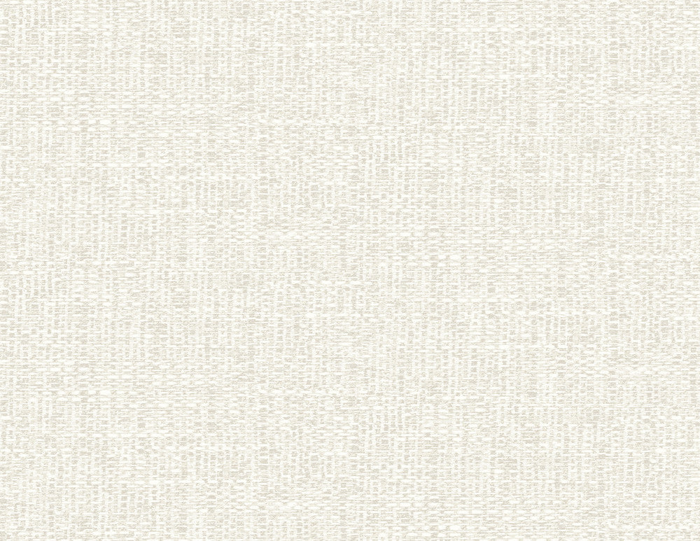 Snuggle White Woven Texture Wallpaper by A-Street Prints Inlay Covers about 60.8 square feet 27-in by 27-ft long roll Unpasted 20.9 - Fabric Carolina -