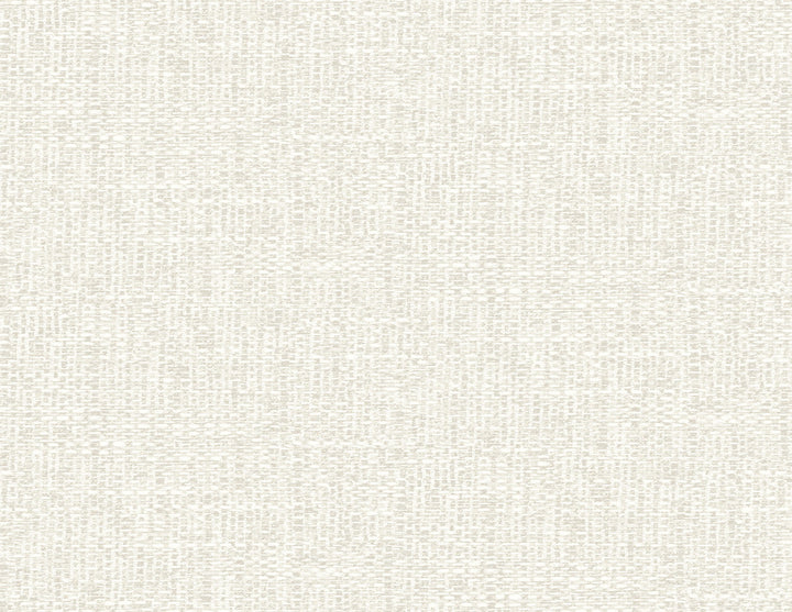 Snuggle White Woven Texture Wallpaper by A-Street Prints Inlay Covers about 60.8 square feet 27-in by 27-ft long roll Unpasted 20.9 - Fabric Carolina -