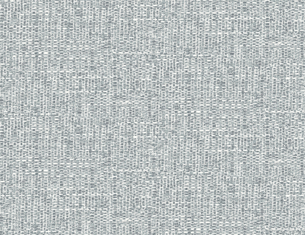 Snuggle Grey Woven Texture Wallpaper by A-Street Prints Inlay Covers about 60.8 square feet 27-in by 27-ft long roll Unpasted 20.9 - Fabric Carolina -