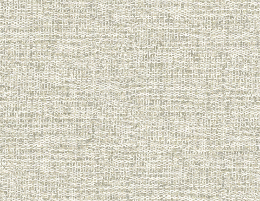 Snuggle Neutral Woven Texture Wallpaper by A-Street Prints Inlay Covers about 60.8 square feet 27-in by 27-ft long roll Unpasted 20.9 - Fabric Carolina -