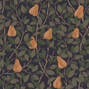 Pirum Navy Pear Wallpaper by A-Street Prints