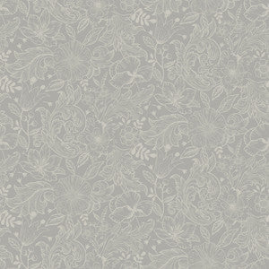 Wilma Grey Block Print Wallpaper by A-Street Prints
