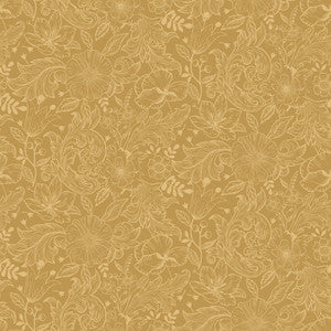 Wilma Yellow Block Print Wallpaper by A-Street Prints