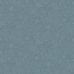 Wilma Blue Block Print Wallpaper by A-Street Prints