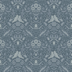 Niki Blue Country Kitsch Wallpaper by A-Street Prints