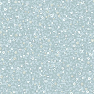 Hummelvik Blue Daisy Trail Wallpaper by A-Street Prints