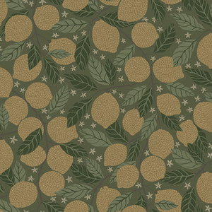 Lemona Green Fruit Tree Wallpaper by A-Street Prints