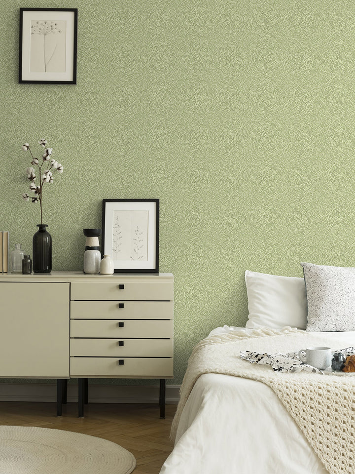 Anna Light Green Fern Trail by A-Street Prints Wallpaper
