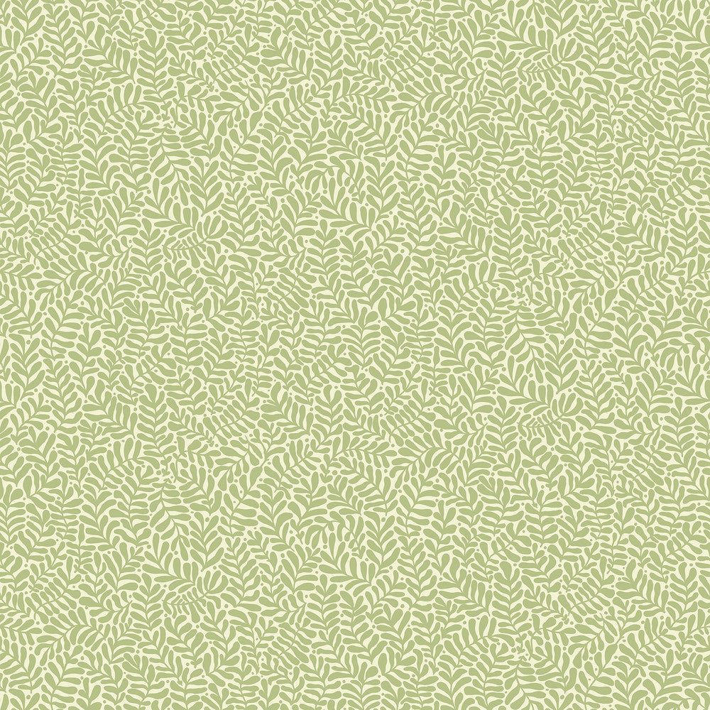 Anna Light Green Fern Trail Wallpaper by A-Street Prints Annelie Covers about 57.5 square feet 20.9-in by 33-ft long roll Unpasted 20.9 - Fabric Carolina -