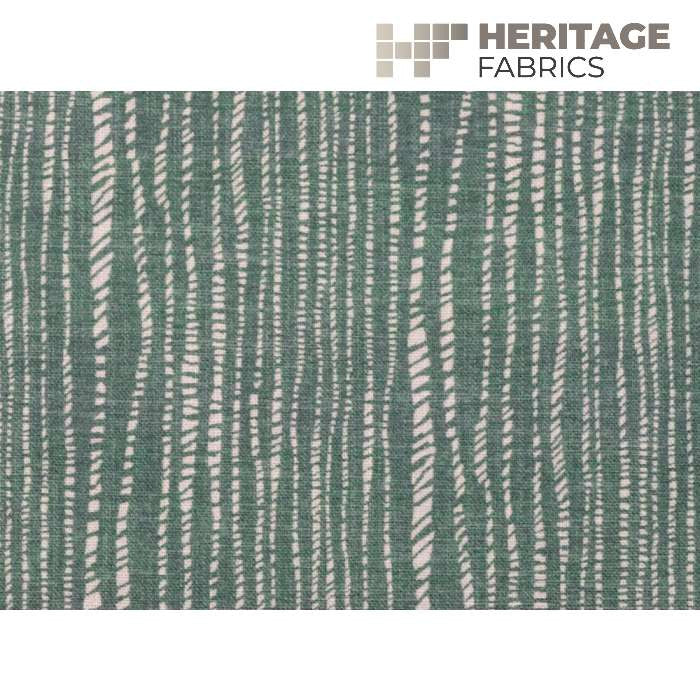 Nevis Thyme by Heritage Designer Fabric - 100% Cotton Turkey 18,000 Horizontal: 6.75" and Vertical: 6.75" 54" - Swanky Fabrics -