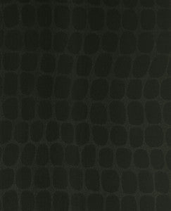 Hyde Golden Brown Graphic Croc Flock Wallpaper by Eijffinger