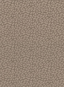 Deschia Light Brown Abstract Leaves Wallpaper by Lucky Day